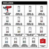 Milwaukee M18 FORCE LOGIC 750 MCM Crimper with #6 - 750 MCM Cu Dies (Bare Tool), small image number 2