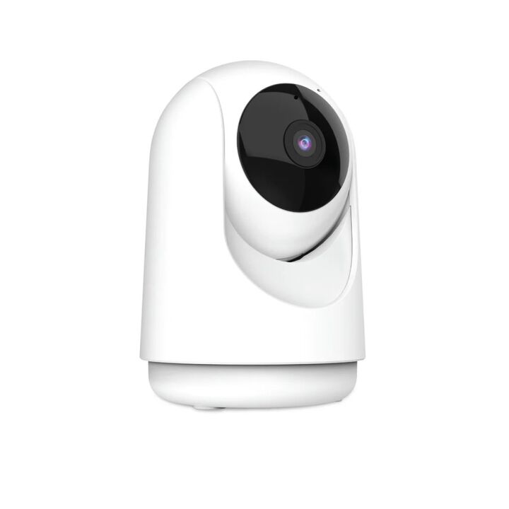 Feit Electric 1080p HD Indoor Pan/Tilt WiFi Smart Home Security Camera with Night Vision, 2-Way Audio, White, large image number 0