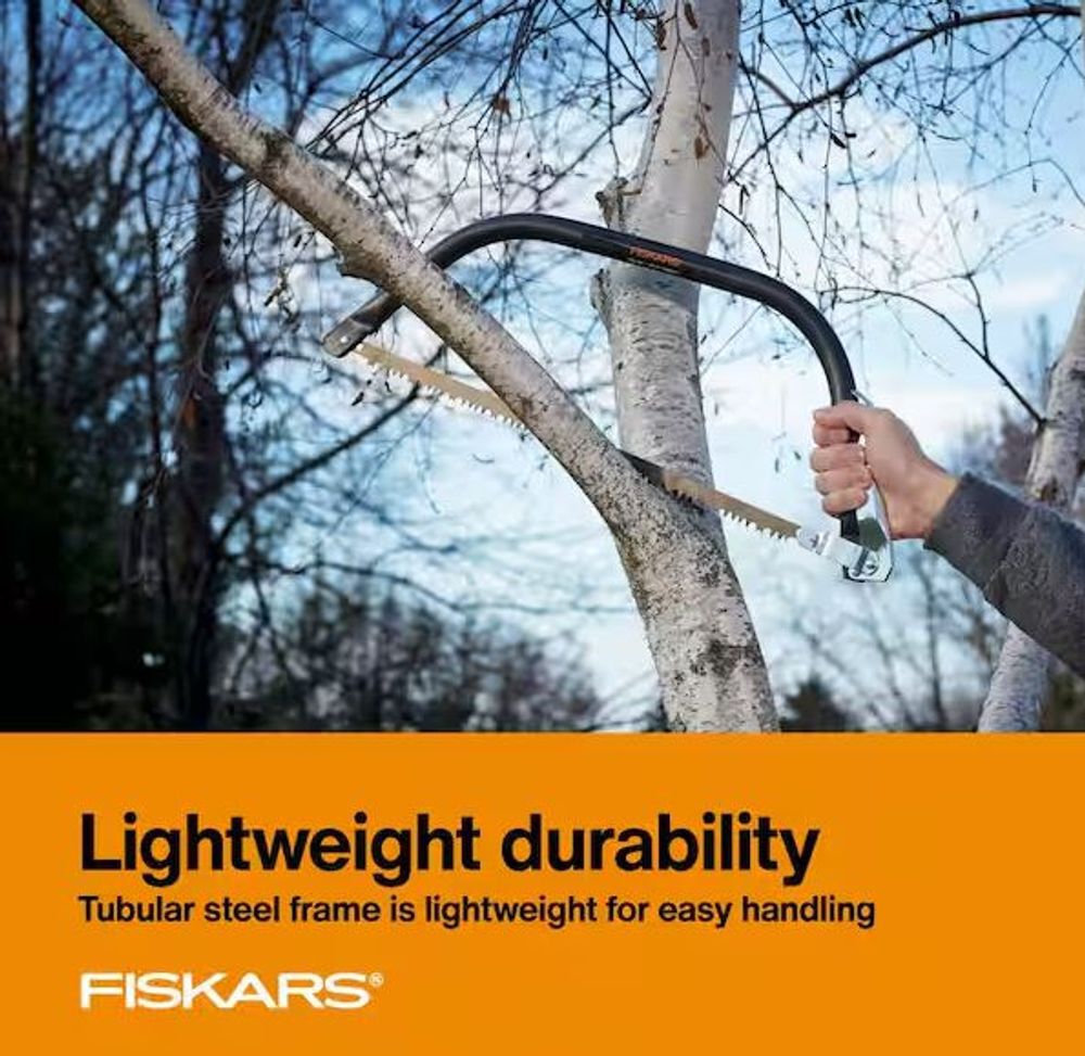 Fiskars Tubular Steel Frame 21in Bow Saw, large image number 2