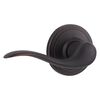 Kwikset Venetian Bronze Tustin Surface Mount Left Half Dummy Door Lever, small image number 1