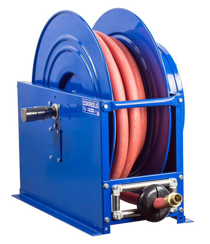 Coxreels Single Hose Spring Rewind 1in I.D. 75' 300 PSI
