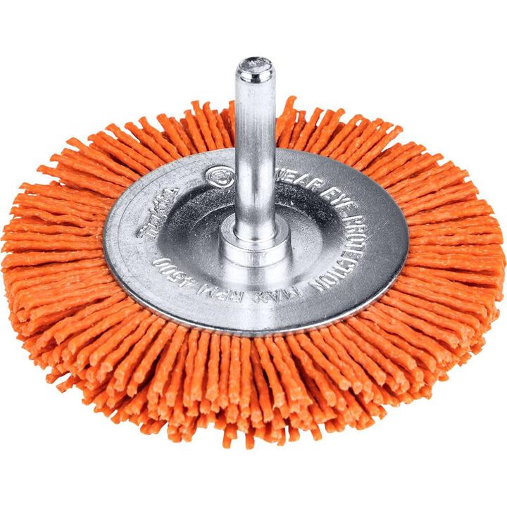 Makita 3in Nylon Wheel Brush Coarse 80 Grit