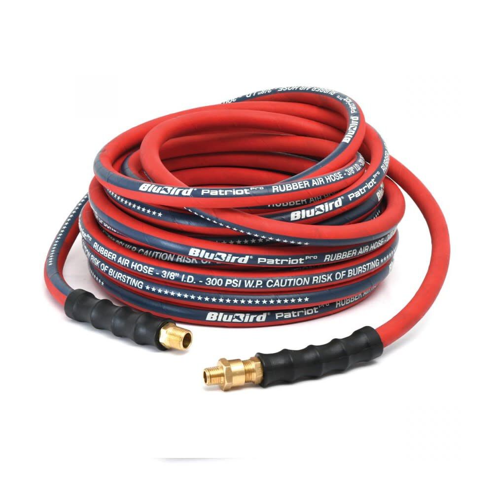 BluBird Patriot Pro 1/2 Inch x 100 Ft Rubber Air Hose, large image number 2