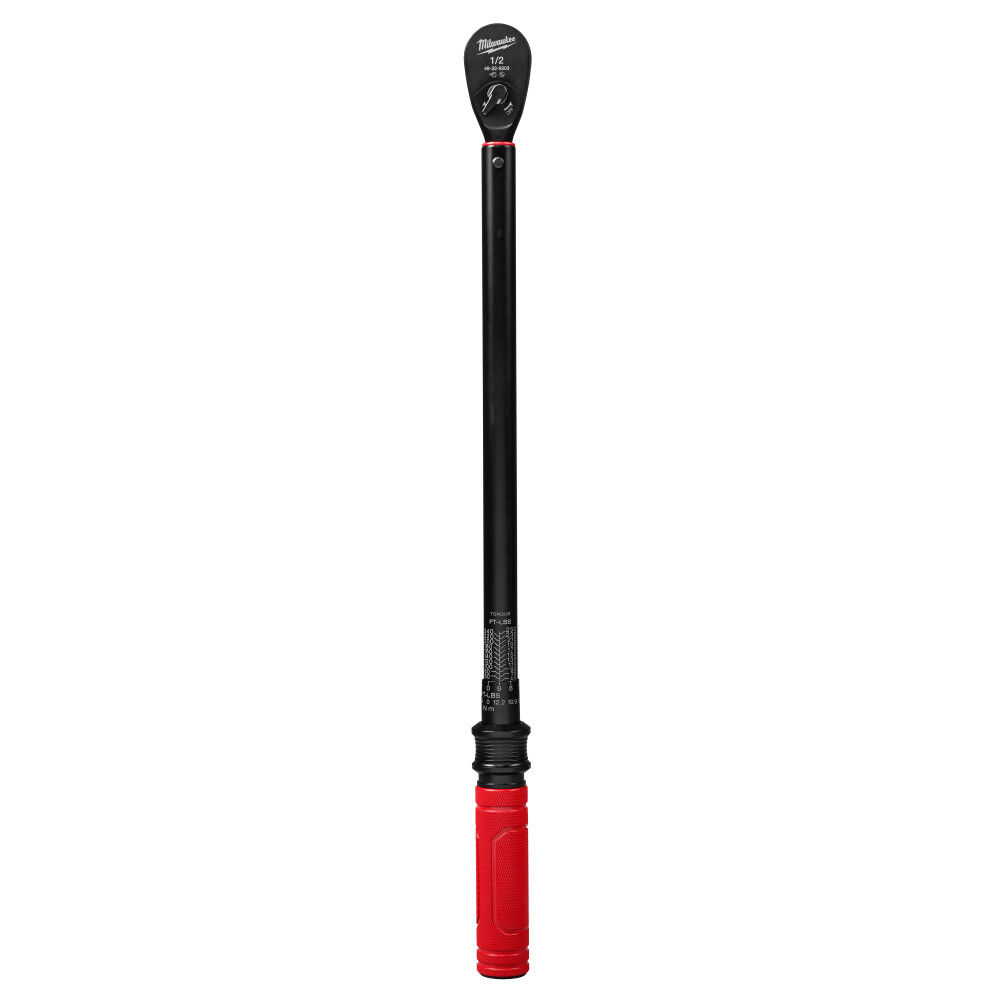 Milwaukee 1/2 Inch Drive Click Torque Wrench 50-250 Ft-Lbs, large image number 8