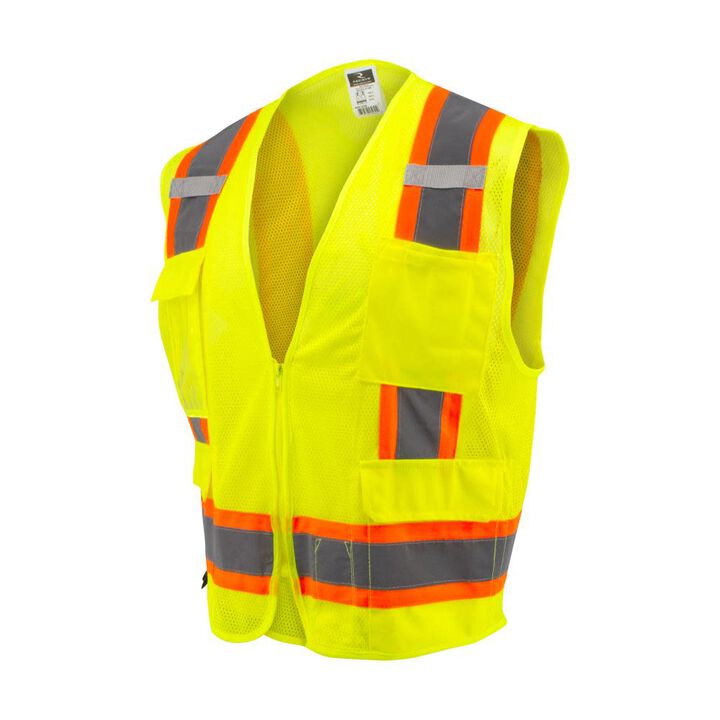 Radians SV6 Two Tone Surveyor Type R Class 2 Mesh Safety Vest Hi-Vis 5X
