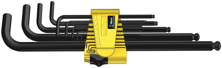 Wera Tools 950/13 Hex-Plus Imperial 1 BlackLaser SB L-Key Set 13pc, large image number 1
