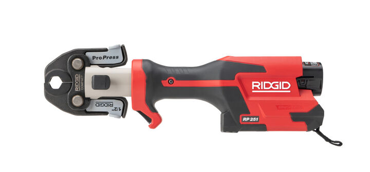 Ridgid RP 251 Press Tool Battery Kit with ProPress Jaws (1/2 Inch-1 1/4 Inch), large image number 9