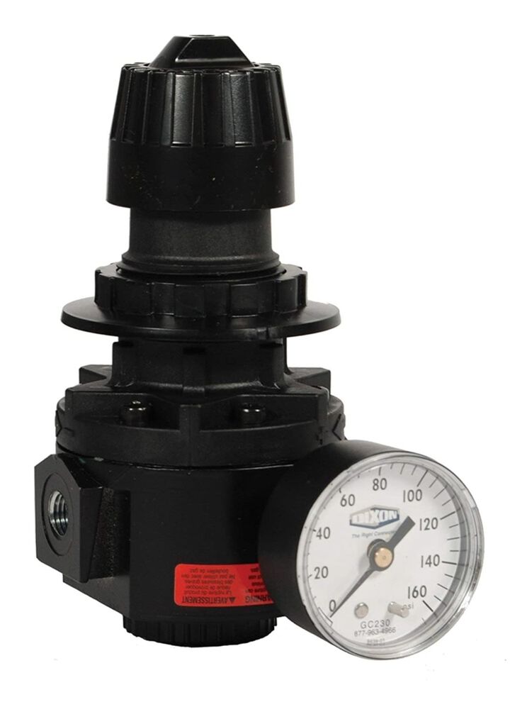 Dixon Valve and Coupling Wilkerson FRL's R26 Standard Regulator with Gauge 148 SCFM 3/8in