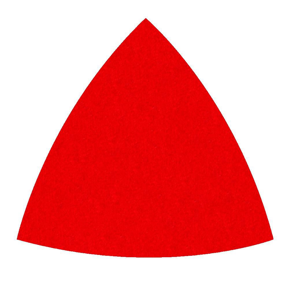 Diablo Tools 3-3/4 Inch 80-Grit Osc. Detail Triangle Sanding Sheets (10-Pack), large image number 1