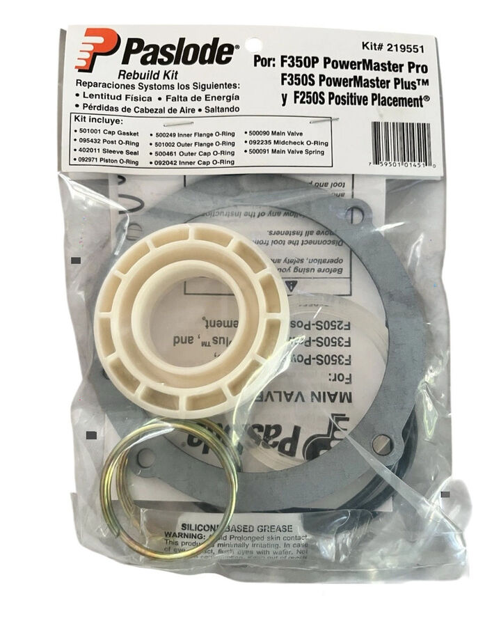 Paslode Tool Repair Kit for F250S-PP Positive Placement Connector Nailer