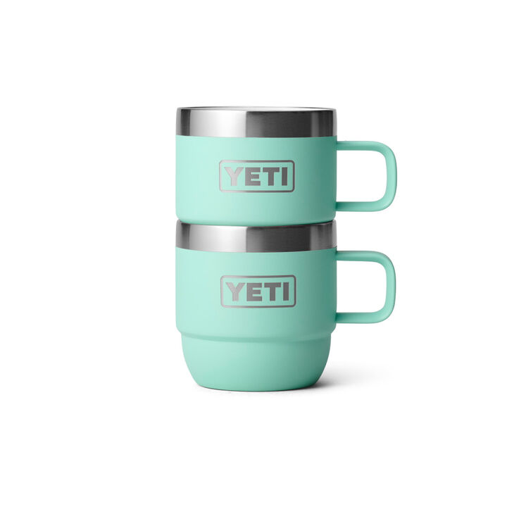 Yeti 6oz Rambler Stackable Mug Seafoam 2pk
