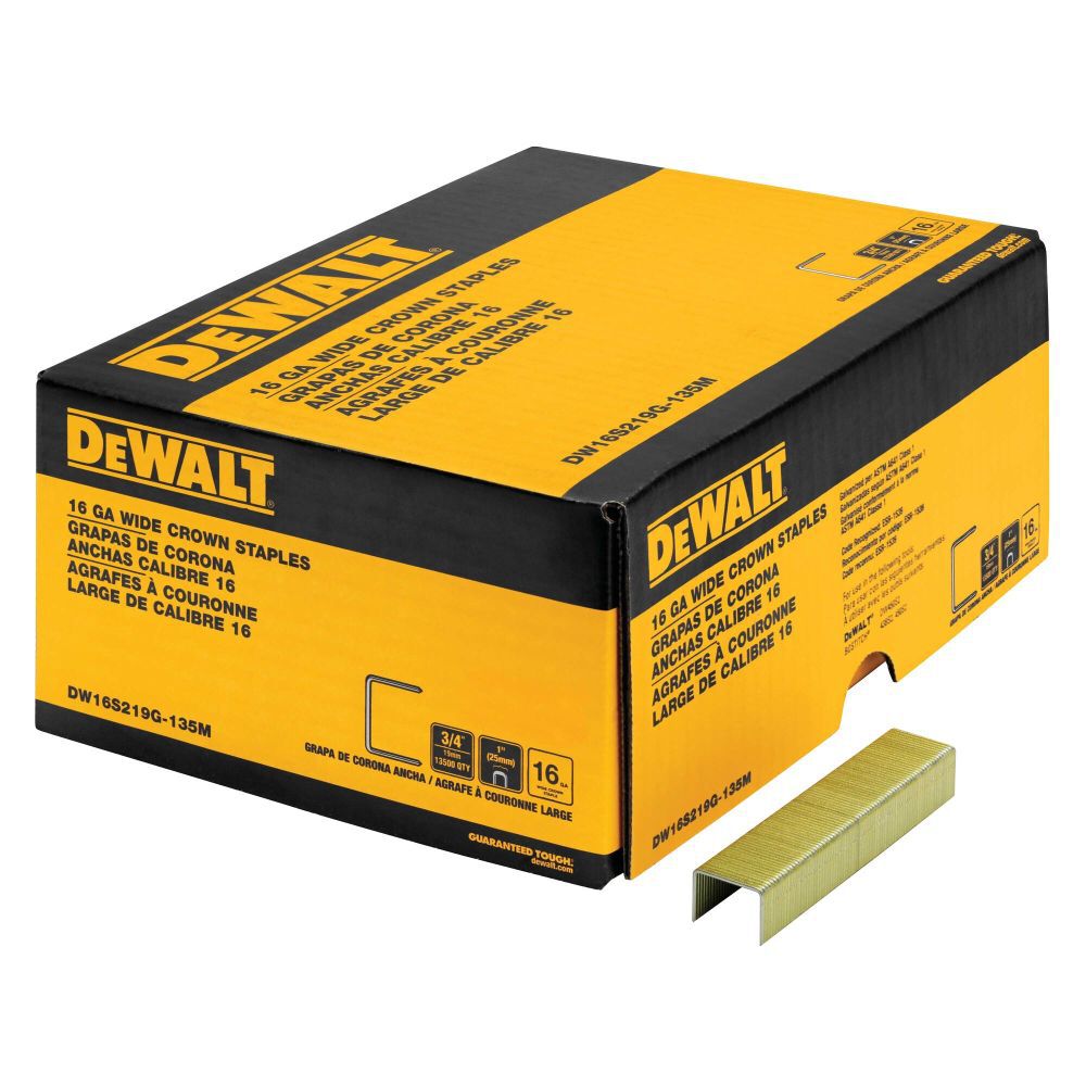 DEWALT 3/4 in X 1 in Crown Staple 2000ct, large image number 1