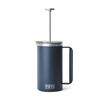 YETI 34 Oz Rambler French Press with Twist-to-Lock Lid Navy, small image number 3