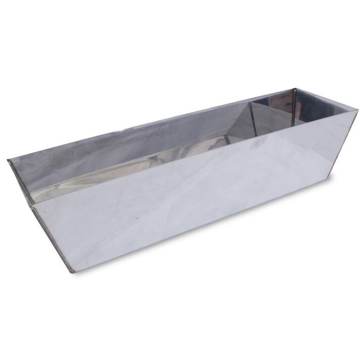 Marshalltown Heli Arc Mud Pan 12in Stainless Steel Design, large image number 2
