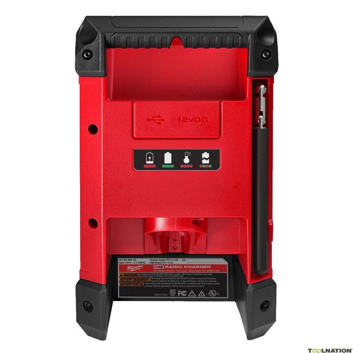Milwaukee M12 Compact Inflator Kit, M12 Radio + Charger Bundle, large image number 16