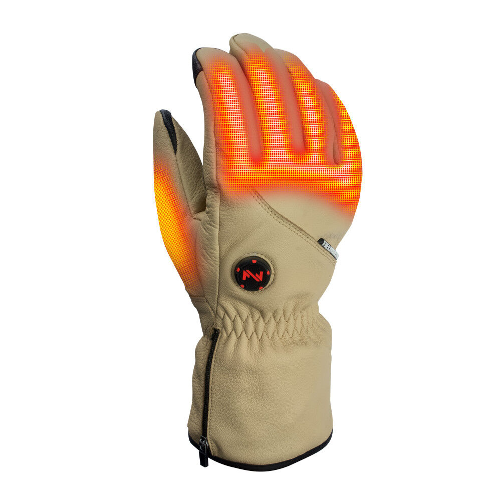 Mobile Warming Ranger Heated Work Gloves Unisex 7.4 Volt Light Tan XS, large image number 5