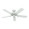 Hunter Fan Sea Air Ceiling Fan 52in Outdoor White White, small image number 1