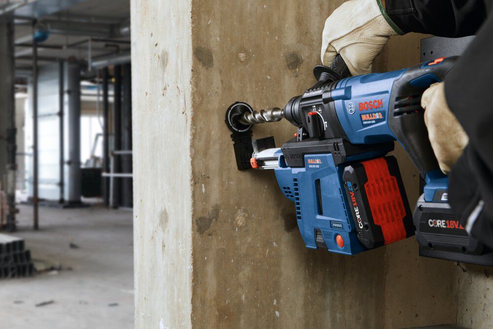Bosch 18V EC SDS Plus Bulldog 1in Rotary Hammer Kit, large image number 10