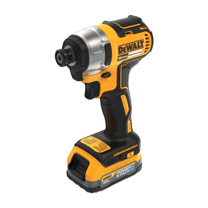 DEWALT 20V MAX XTREME Cordless Brushless 1/4 Inch Impact Driver & Elite Series 100pc Drill Driver Set, large image number 4