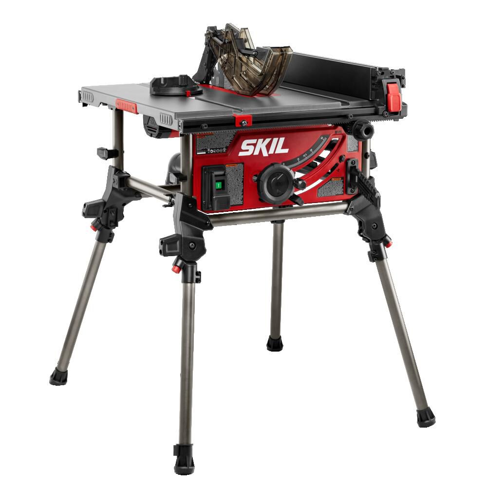 SKIL 10in Jobsite Table Saw with Foldable Stand 25 1/2 Rip Capacity, large image number 3