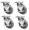 Magnum Tool Group 5 Inch HD Caster Set for A5H Service Carts, small image number 1