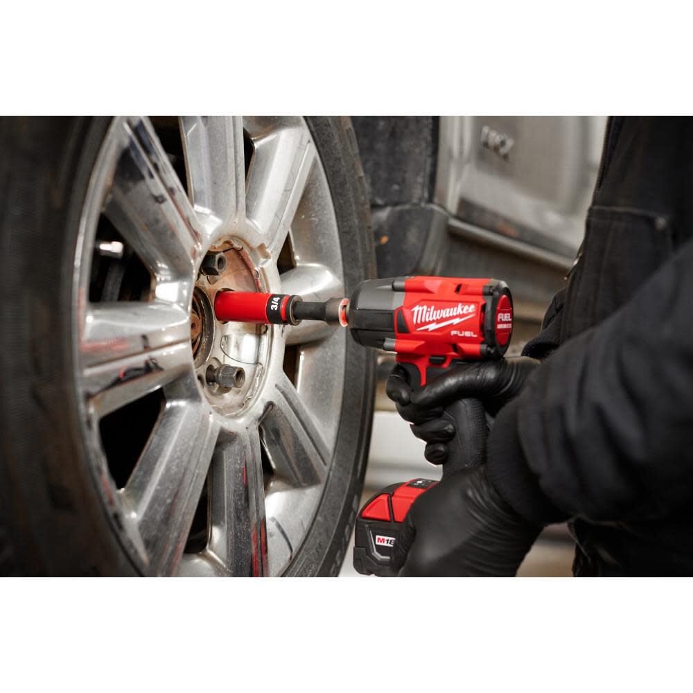 Milwaukee SHOCKWAVE Impact Duty Socket 1/2 Drive 1in SAE Lug Nut Wheel, large image number 8