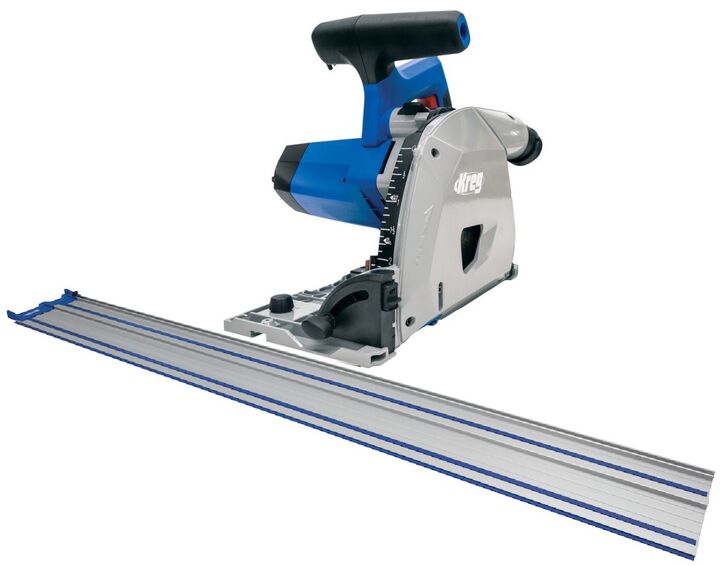 Kreg 120V 48T Blade Adaptive Cutting System Plunge-Cut Track Saw & 62 Inch Guide Track Bundle