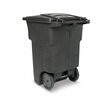 Toter 96 Gallon Trash Can with Smooth Wheels and Lid, small image number 5