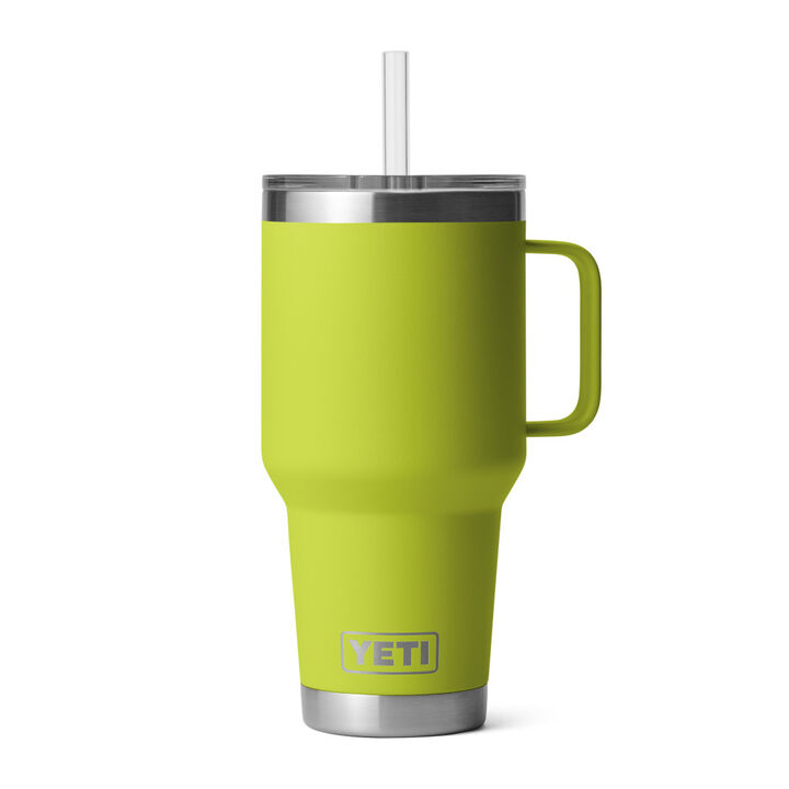 YETI Rambler 35 Oz Straw Mug with Straw Lid Chartreuse