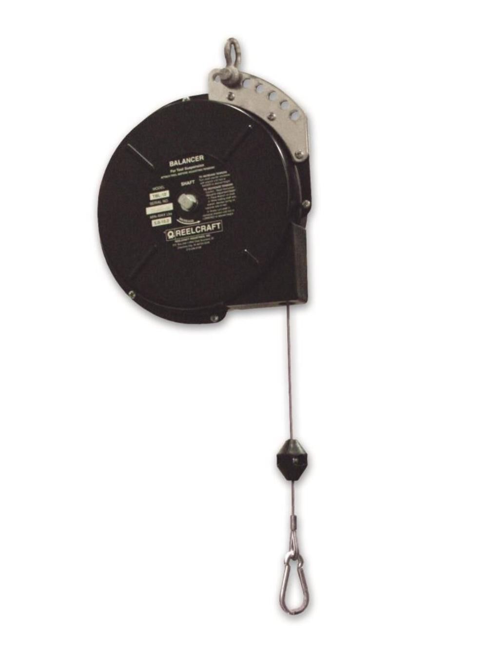 Reelcraft Tool Balancer with Ratchet Lock 10 to 15 lb Black, large image number 1
