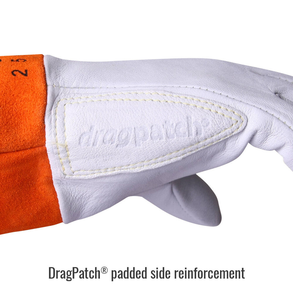 Black Stallion Premium Grain Kidskin TIG Gloves Large, large image number 3