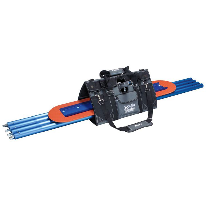 Kraft Tool Co Carrier Kit with 48 Inch Float, Knucklehead Bracket, and 1-3/8 Inch Handles