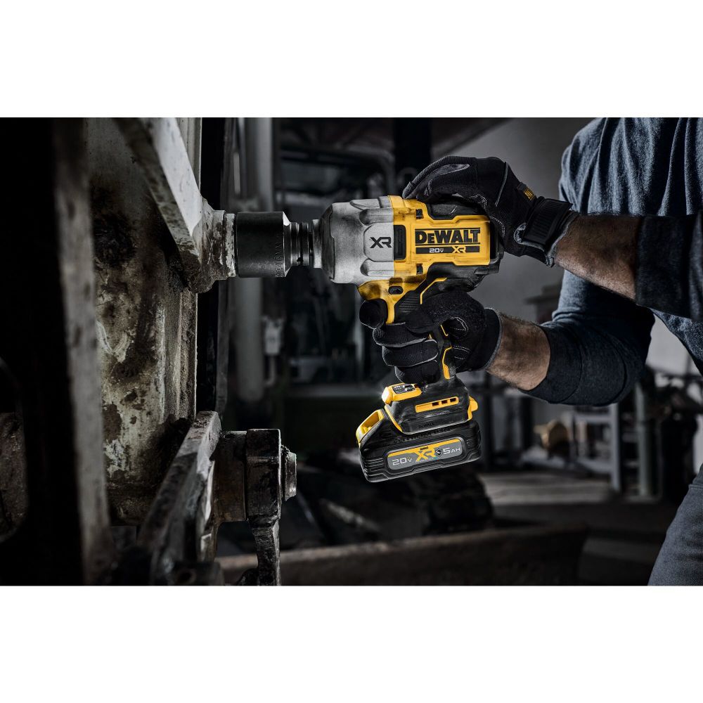 DEWALT 20V MAX XR 3/4 Inch Impact Wrench with Hog Ring (Bare Tool), large image number 8