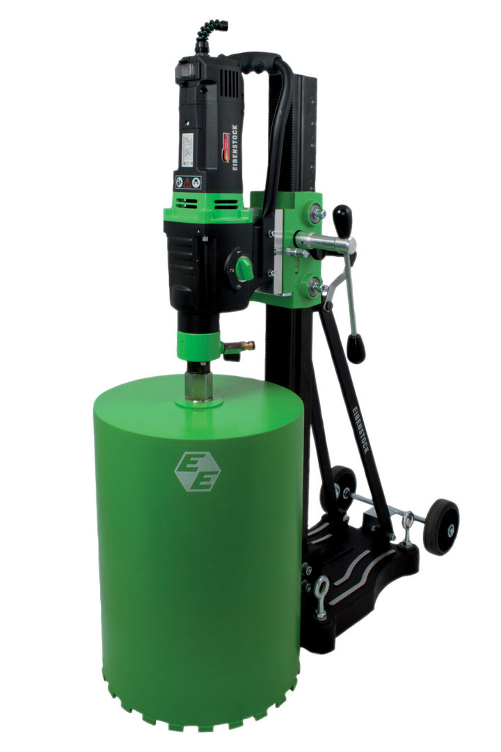 CS Unitec 3-Speed 120V 14 Inch Wet Core Drill for Concrete with Anchor Stand