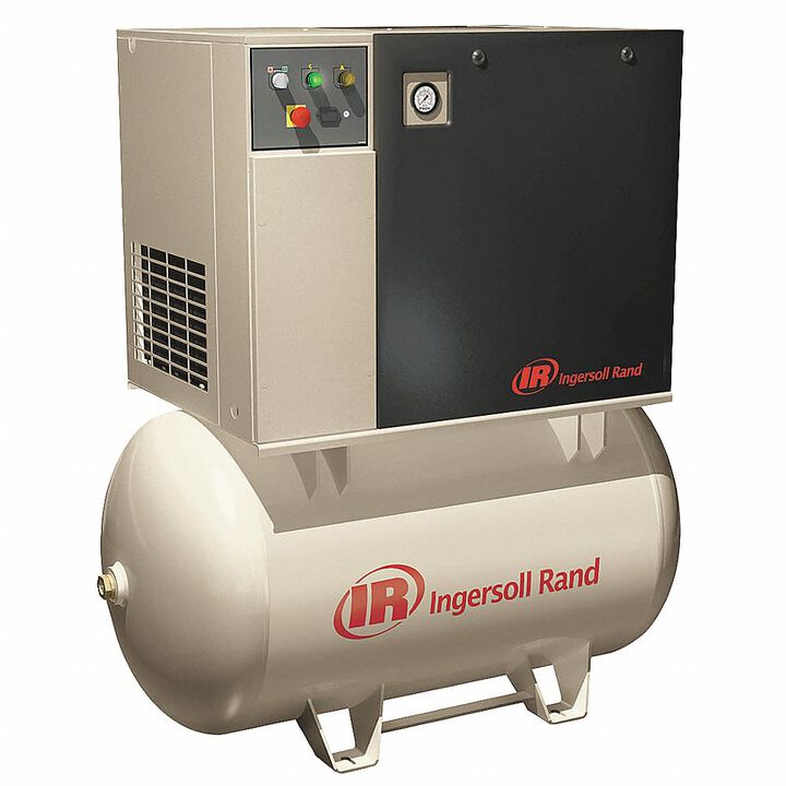 Ingersoll Rand UP6-10TAS-150 34 CFM 150 PSI Rotary Screw Air Compressor with Dryer