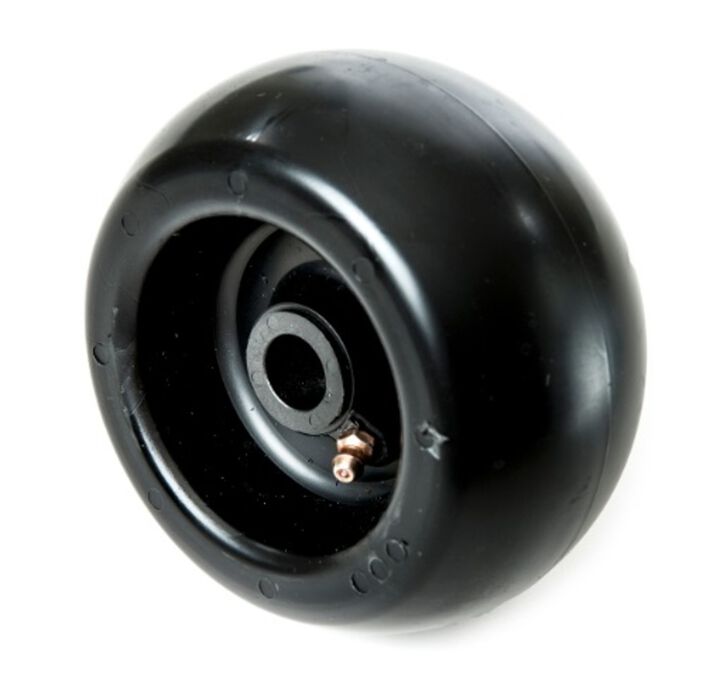 Kubota Parts 4-1/2 Inch Diameter Greaseable Anti-Scalp Roller for Mower Deck