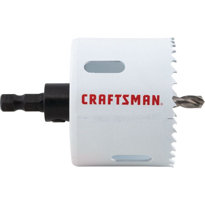 CRAFTSMAN 2-1/2-in Bi-Metal Hole Saw With Arbor