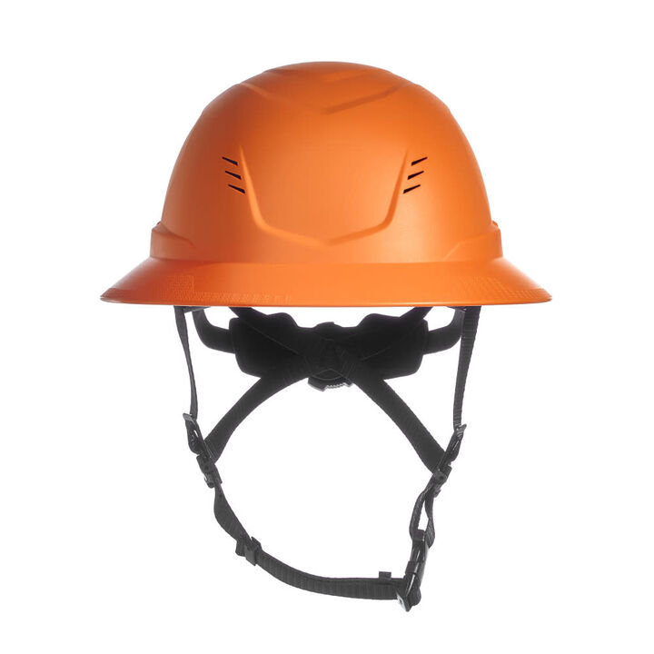 MSA Safety Works V-Gard H2 Full Brim Vented MIPS Safety Helmet Orange