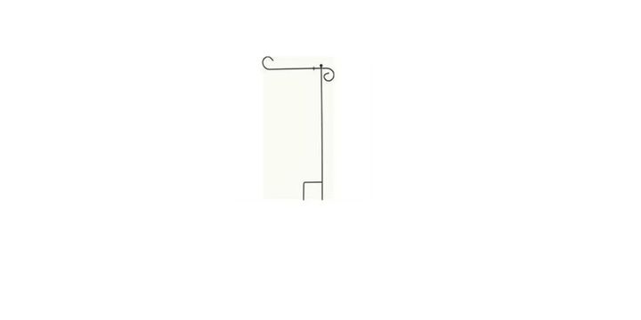 Valley Forge Flag 40 In. Length Black Painted Steel Garden Flag Holder, large image number 1