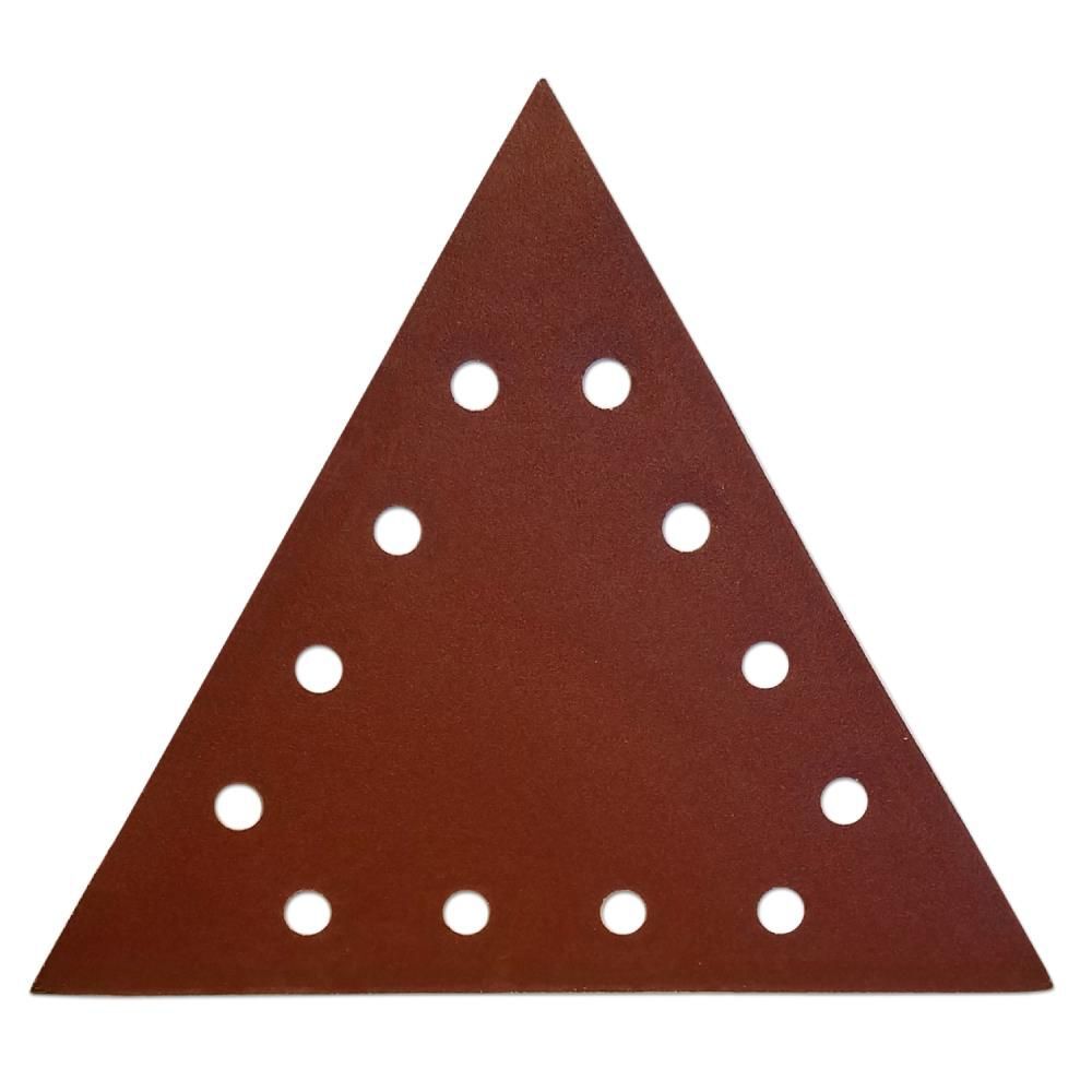 BN Products SDT 7 Inch Hook & Loop Oscillating Sanding Triangle - Medium Grit/120 - 10 Pack, large image number 1