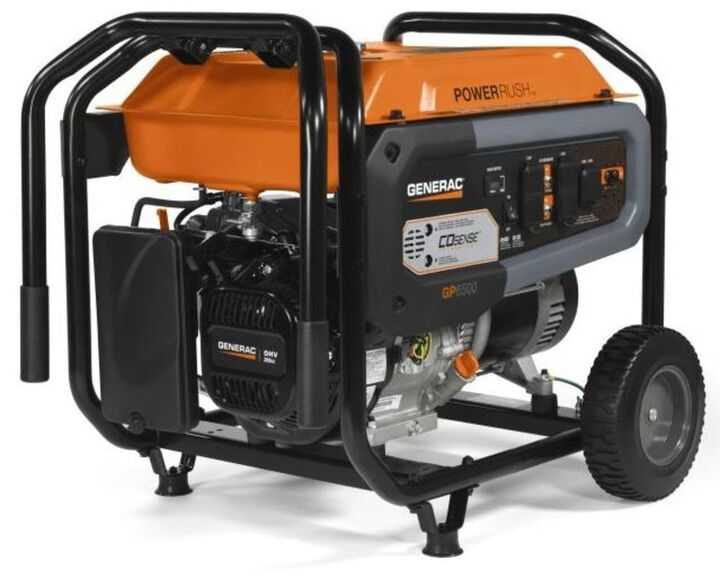Generac GP Series 8,125 Watt Gas Powered 49-State Portable Generator with COsense Technology, large image number 3