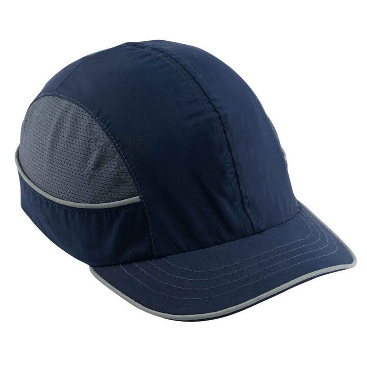 Ergodyne Skullerz 8950 Navy Short Brim Bump Cap Hat