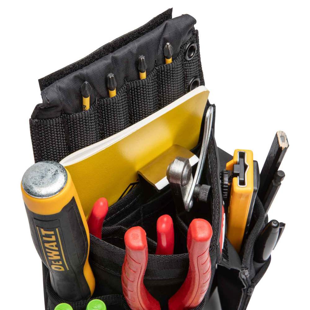 Diamondback Toolbelts Mazo X Right Side Compact Tool Pouch, 1 Pocket, Black, large image number 2
