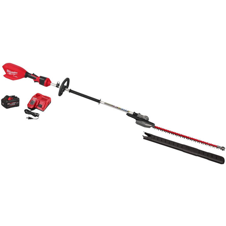Milwaukee M18 FUEL Pole Articulating Hedge Trimmer Kit