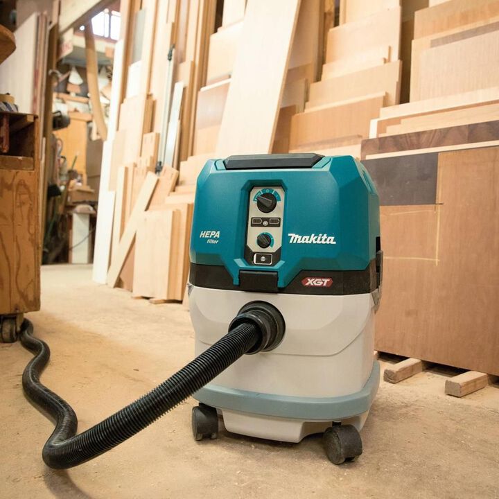 Makita 40V max XGT 4 Gallon HEPA Dry Dust Extractor Kit, large image number 10
