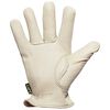 Lift Safety Gloves Top-Grain Cowhide Leather 8 Seconds XL Off-White, small image number 2