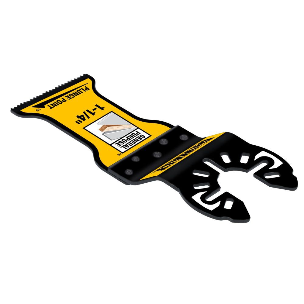 DEWALT Oscillating 1 1/4 Inch PLUNGEPOINT General Purpose Blade, 25 Pack, large image number 7