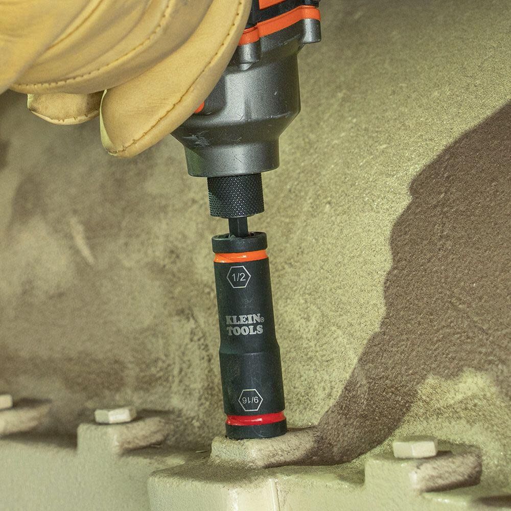 Klein Tools Large Flip Socket Adapter, large image number 6