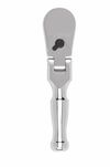 Tekton 3/8 Inch Drive x 4-1/2 Inch Flex Head Non-QR Stubby Ratchet, small image number 1