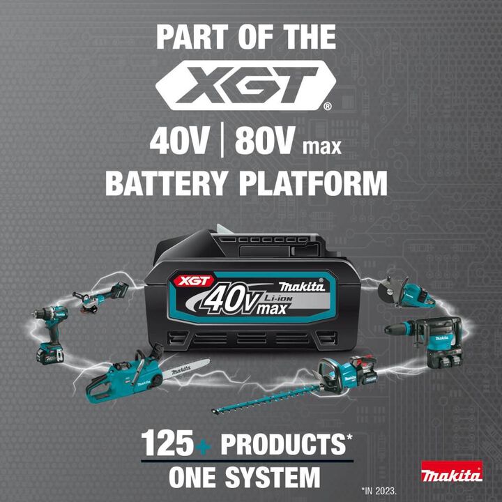 Makita 40V max XGT Brushless Cordless 24 Inch Articulating Pole Hedge Trimmer (Bare Tool), large image number 13